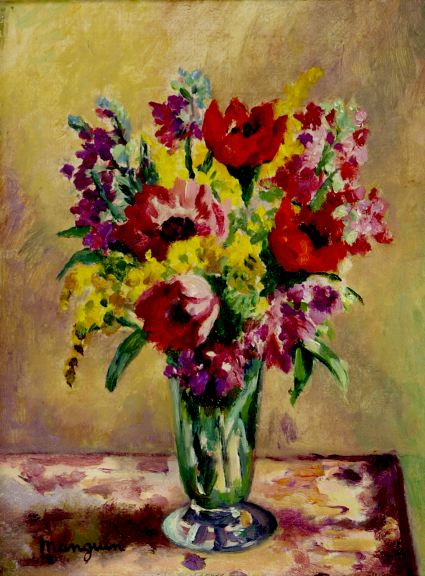 Mimosas et anémones